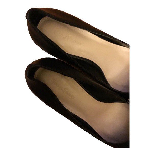 CosyFever Women Slip On Low Cut Uppers Pointed Toe Black Nubuck Size 8M - Picture 3 of 5